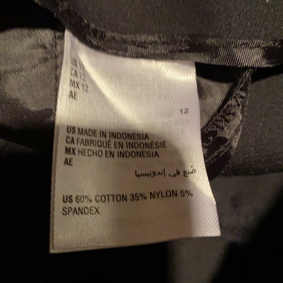 INC black ankle dress pants size12 NWT $89 - Picture 5 of 5